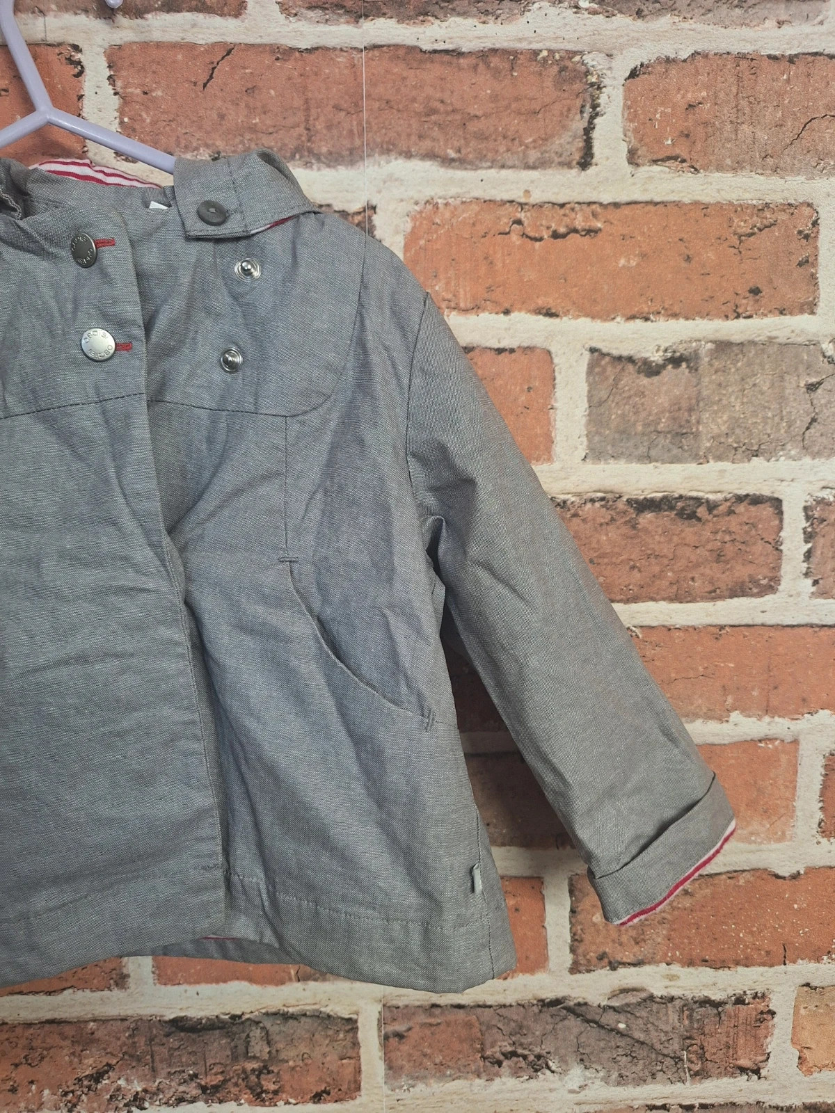 Trench fille obaibi Taille 12 mois – Obaïbi – taille 9-12 mois / 74 cm 4