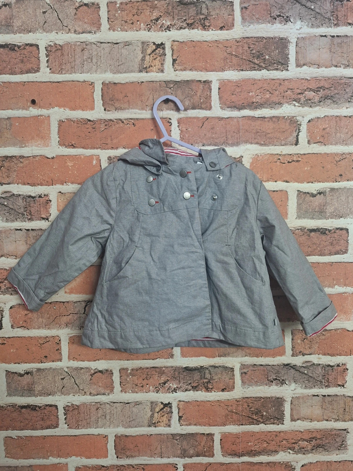 Trench fille obaibi Taille 12 mois