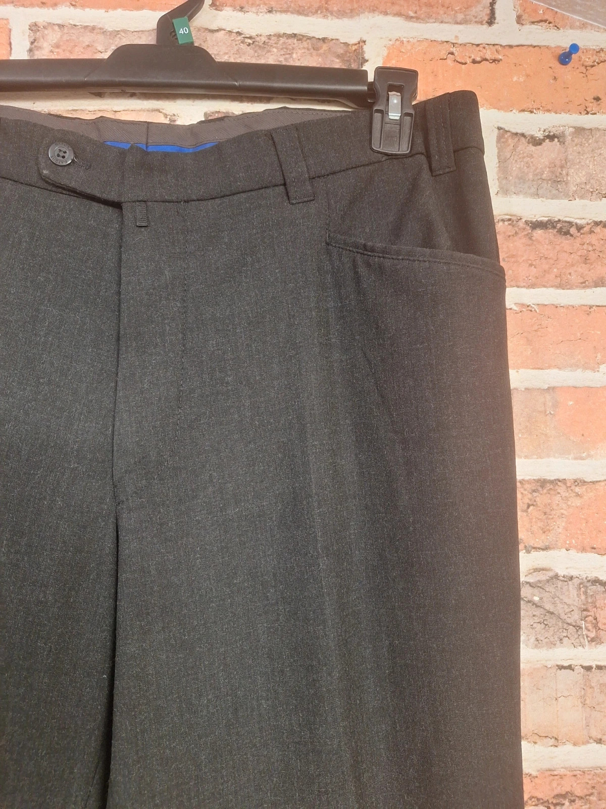 Pantalon de costume homme Taille 50 – Cafone – taille 6XL 4