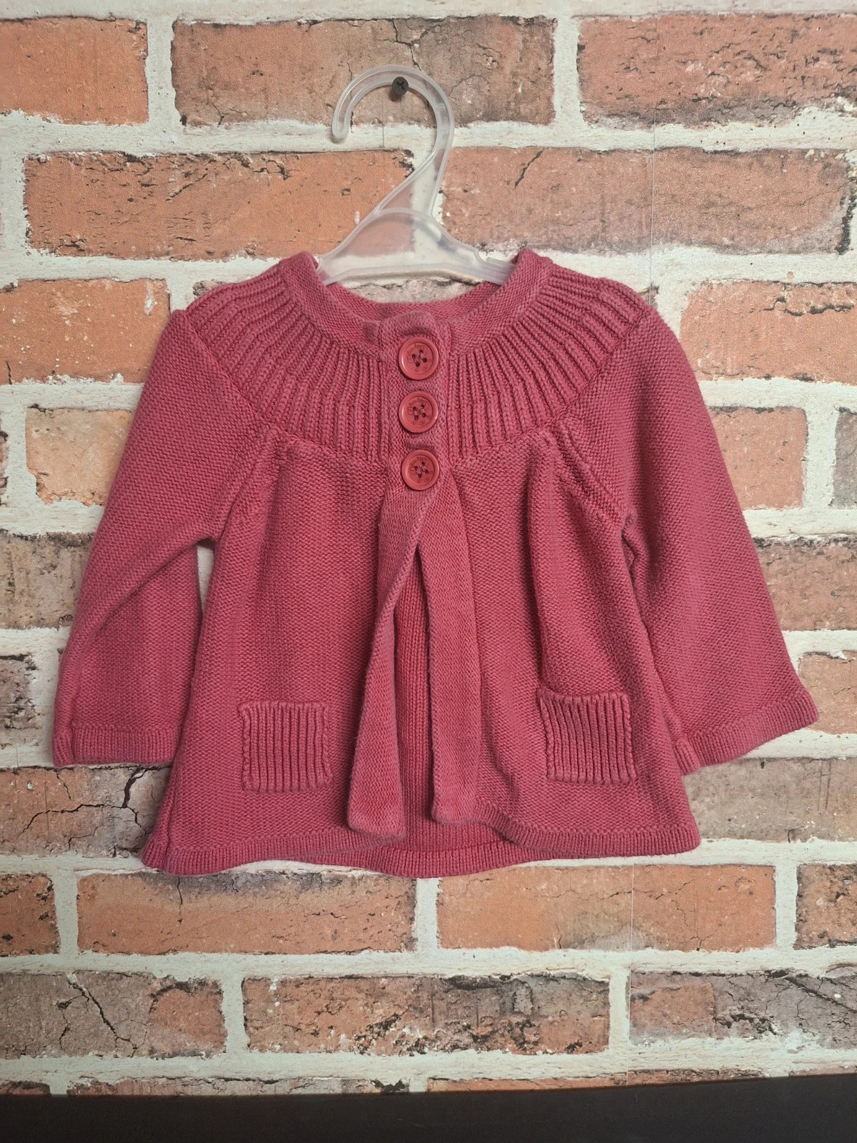 Gilet fille tape a loeil Taille 6 mois