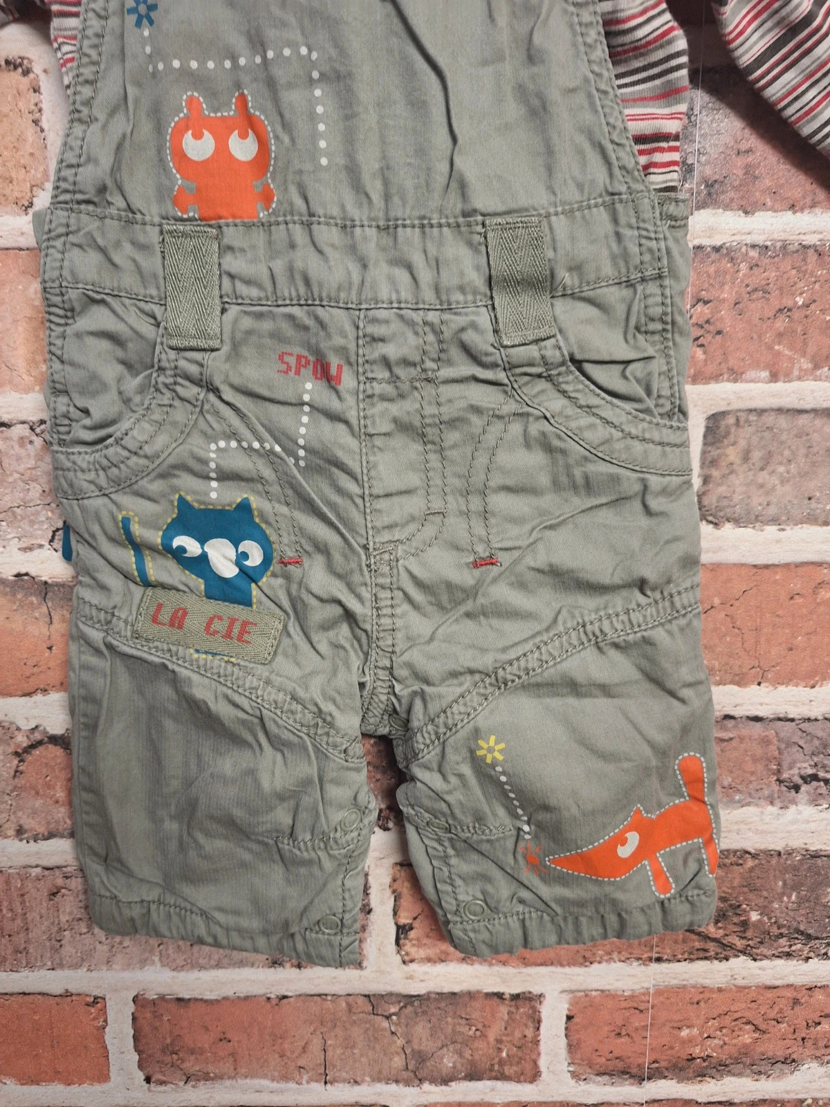 Ensemble salopette et haut la compagnie des petits taille 3 mois – La Compagnie des Petits – taille 3-6 mois / 62 cm 5