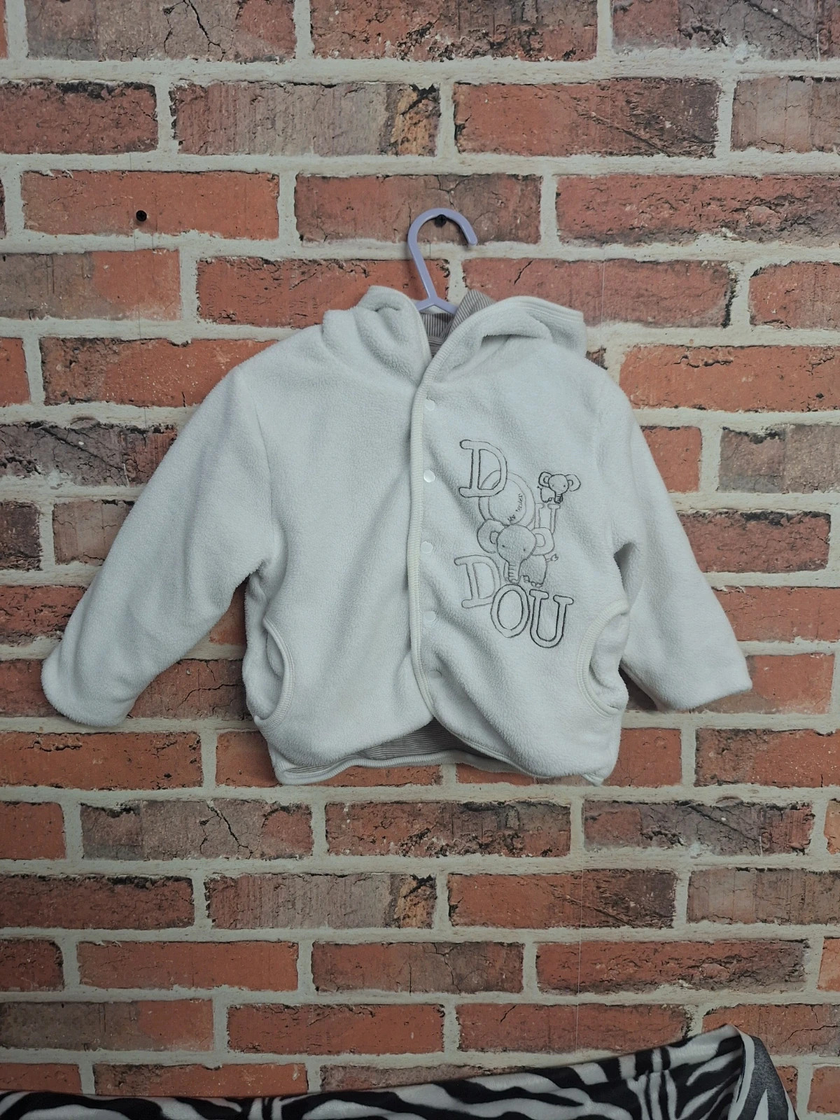 Manteau reversible garcon kitchoun taille 12 mois