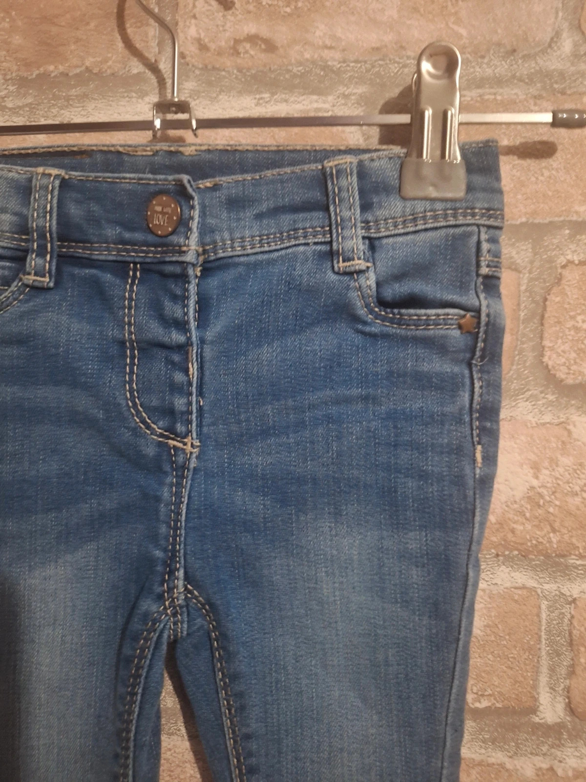 Jeans fille tape a loeil Taille 6 mois( 68 cm) – Tape à l'œil – taille 6-9 mois / 68 cm 3
