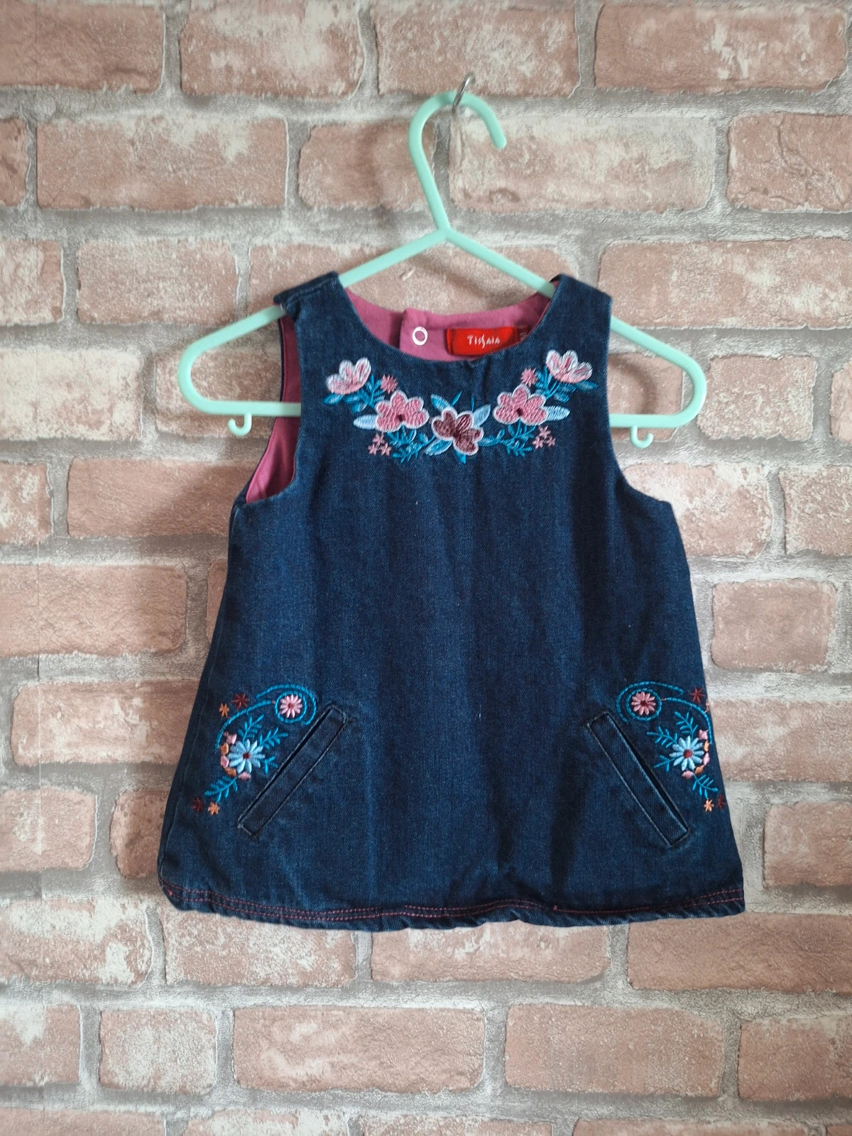 Robe fille tissaia taille 6 mois