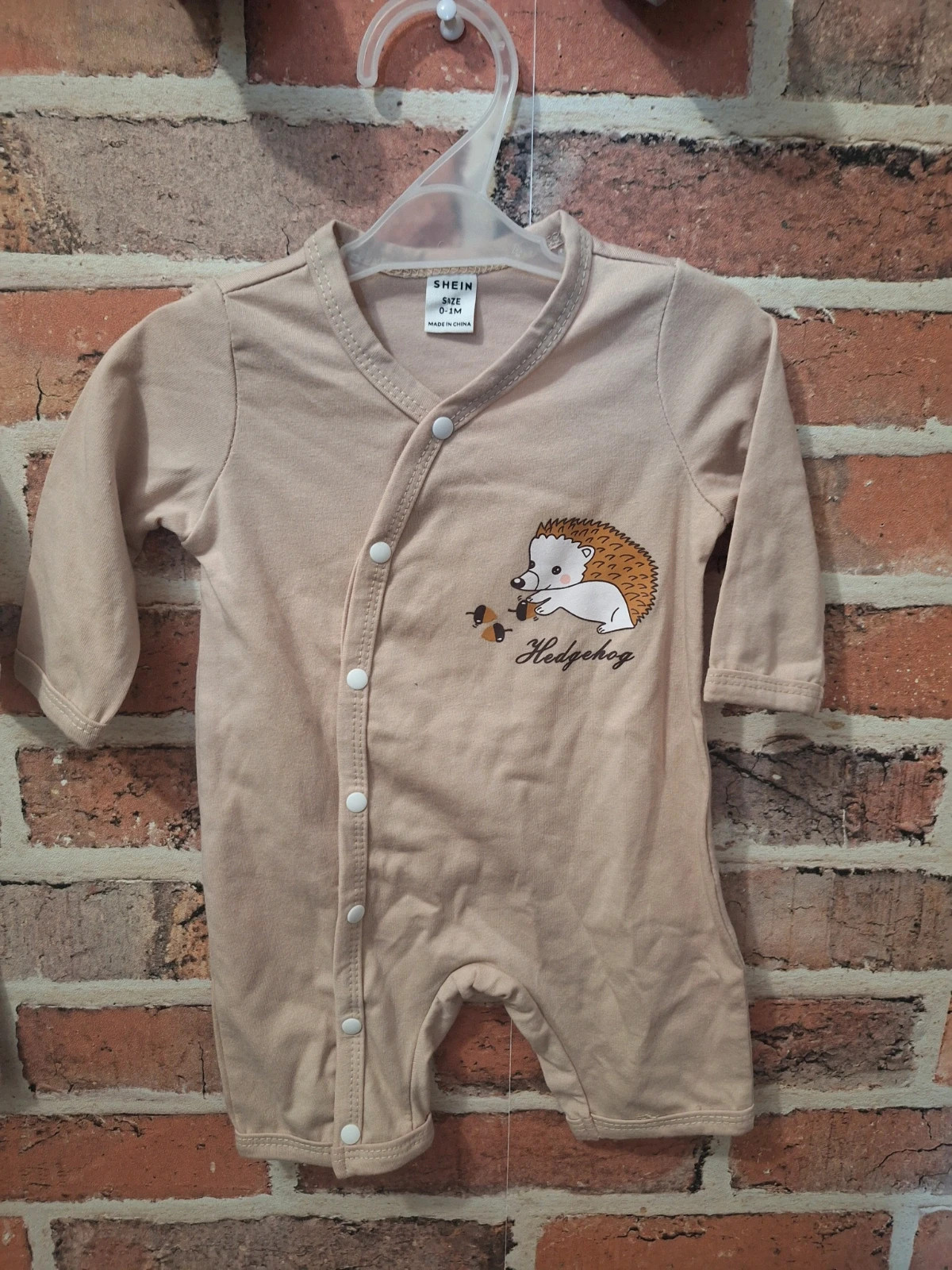 Lot de 4 pyjama mixte shein 0/1 mois – Shein – taille 1-3 mois / 56 cm 4