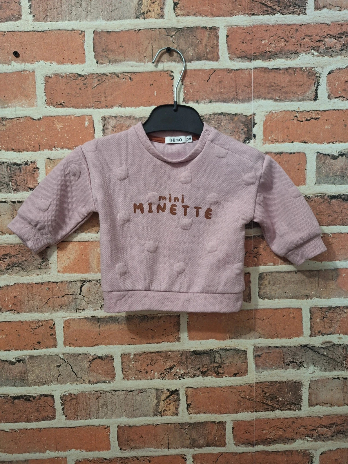 Pull fille gemo Taille 3 mois