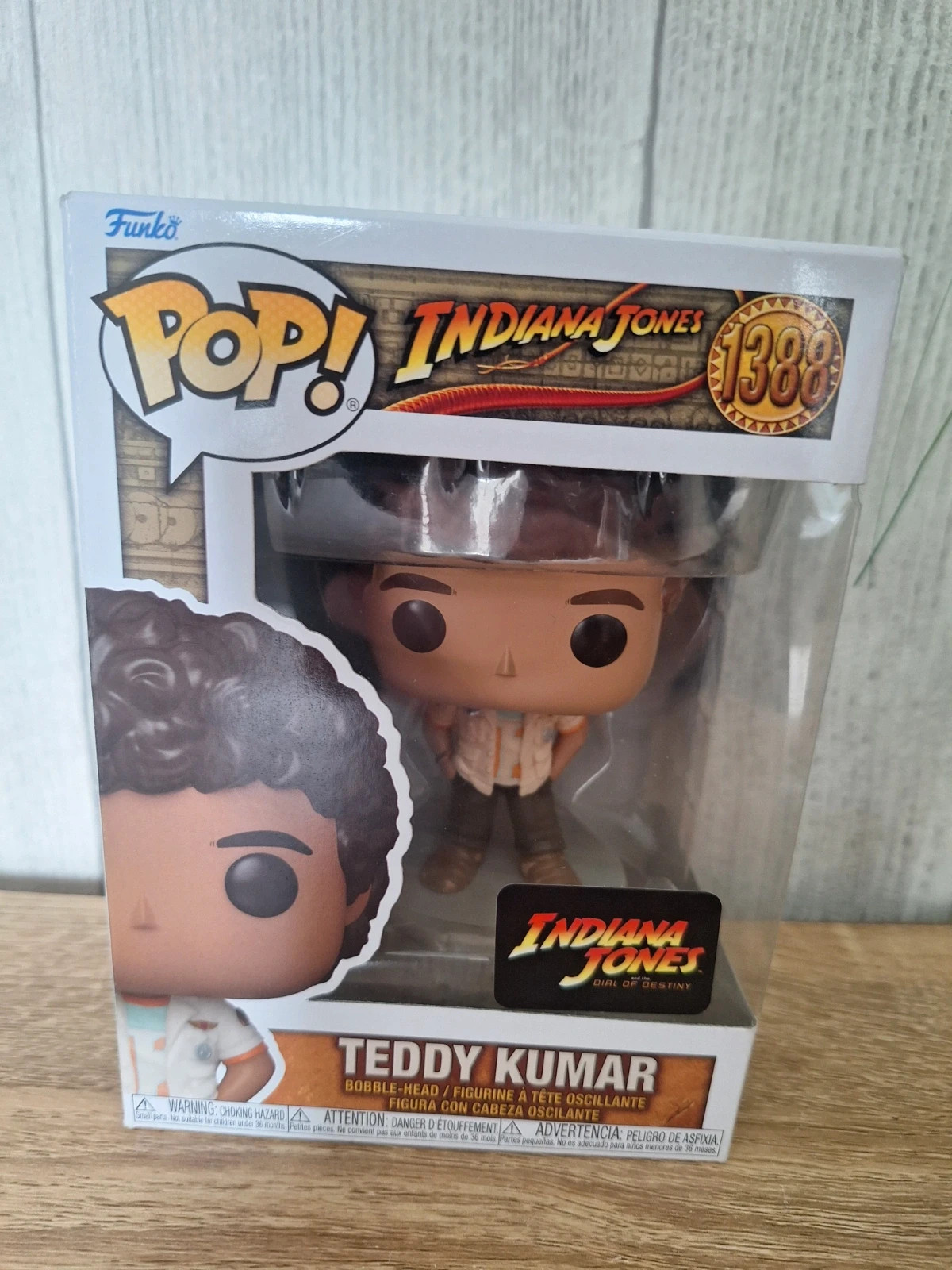 Pop neuve jamais ouvert teddy kumar Indiana jones – Funko – taille Taille unique 2