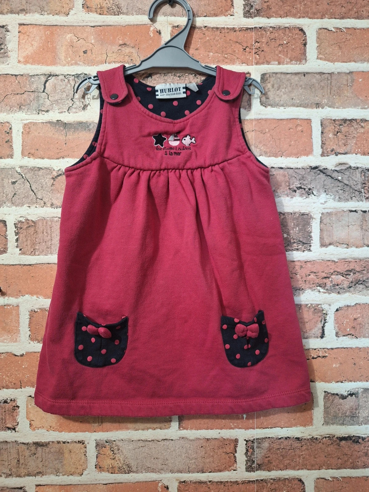 Robe fille hublot Taille 23 mois