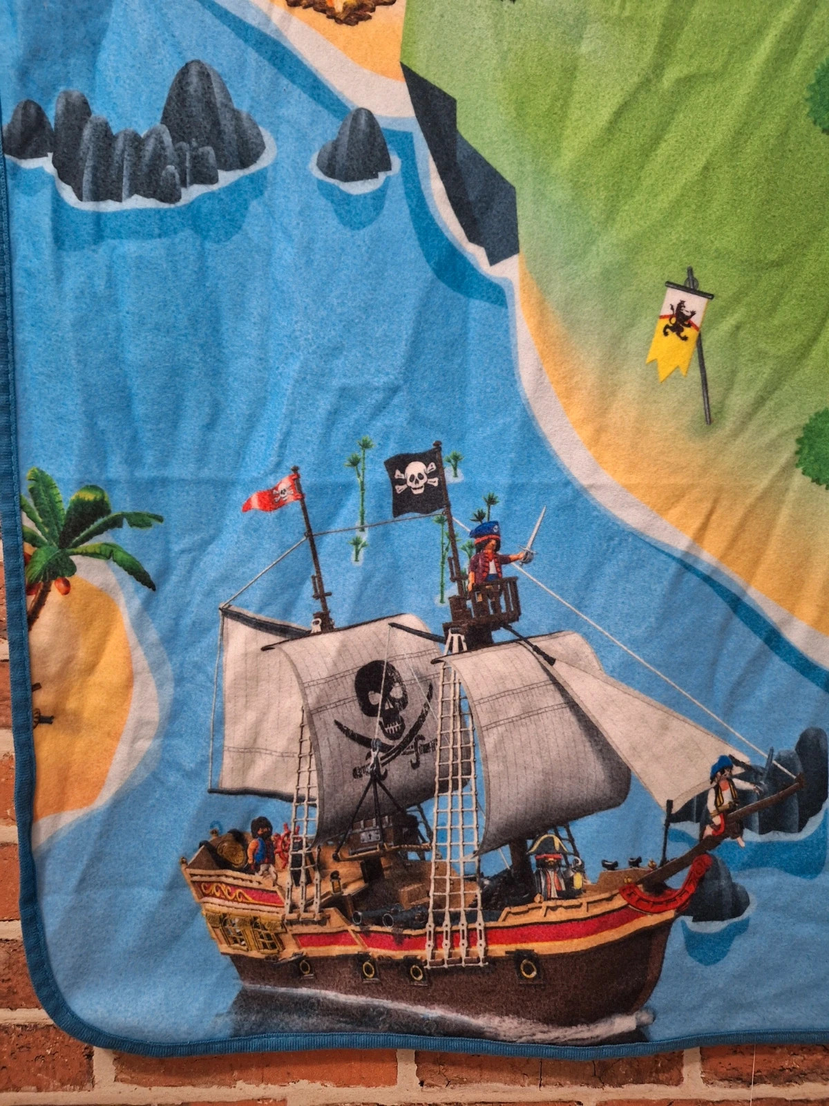 Plaid playmobil enfant taille 90/90 – Playmobil 5