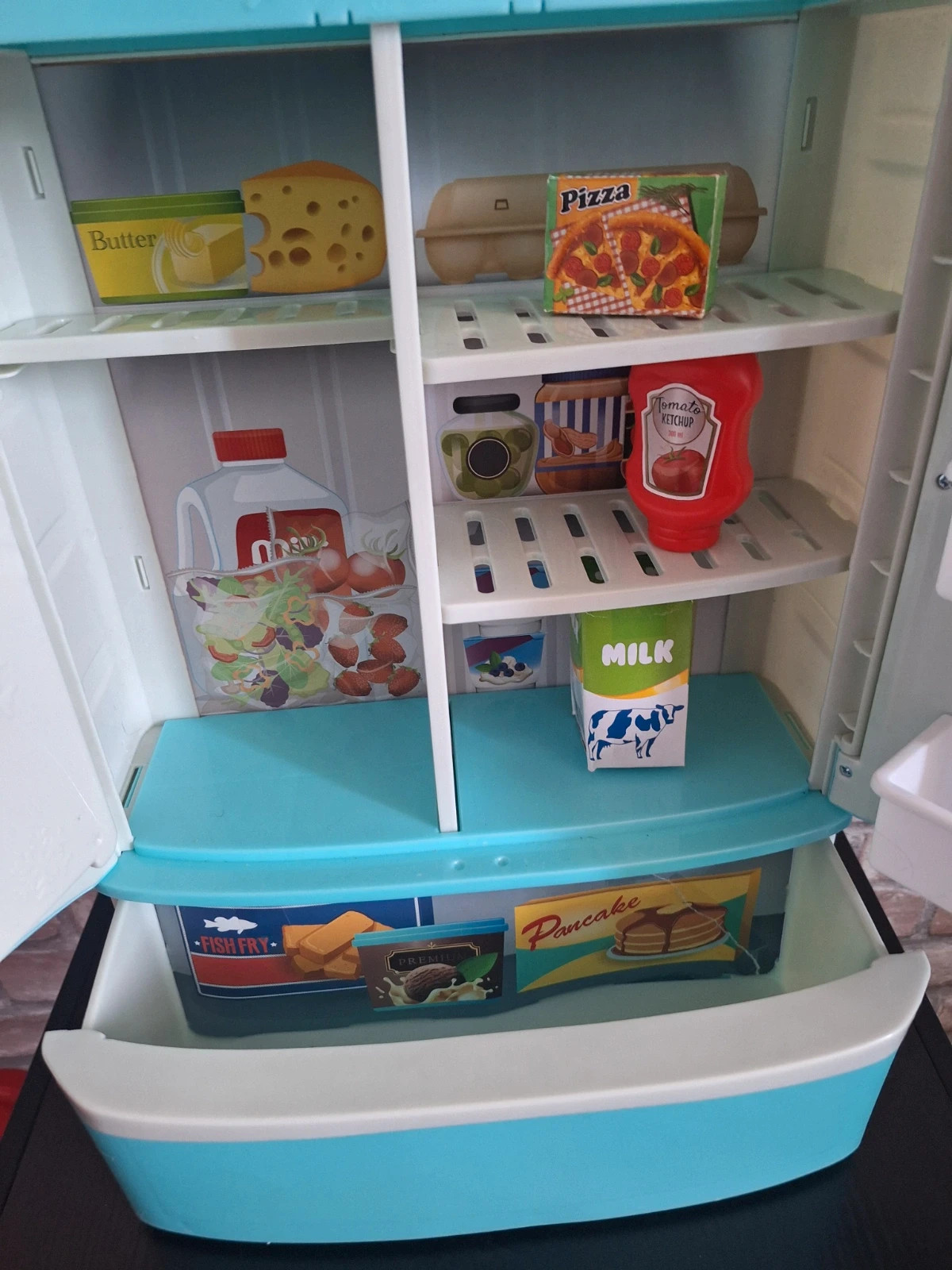 Mon refregirateur avec ses accesoires enfant one two fun 3+ – One Two Fun – taille 3 ans / 98 cm 5