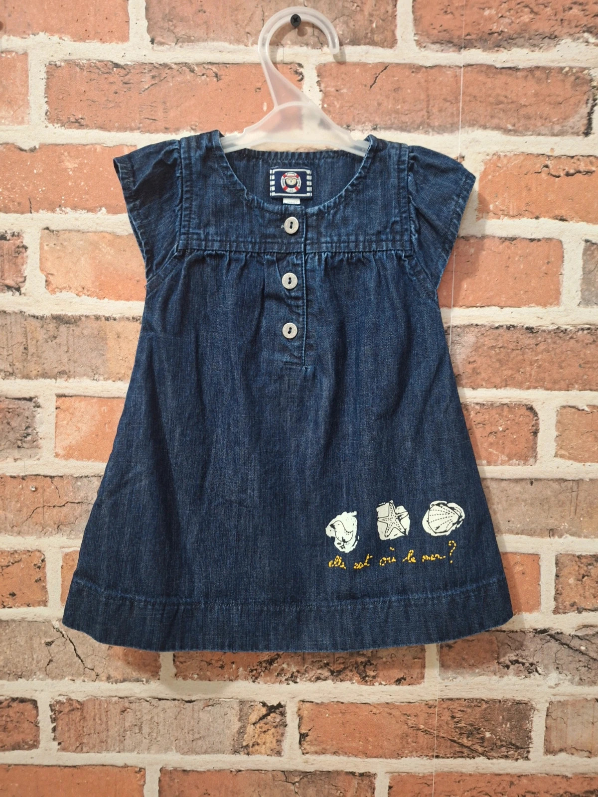 Robe fille Taille 6 mois – Elle est où la Mer – taille 6-9 mois / 68 cm