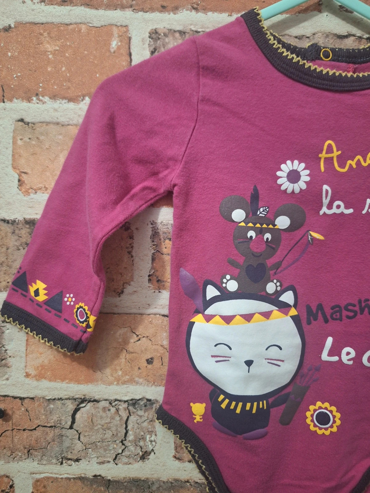 Bodies fille Taille 9 mois – Petit Béguin – taille 6-9 mois / 68 cm 3