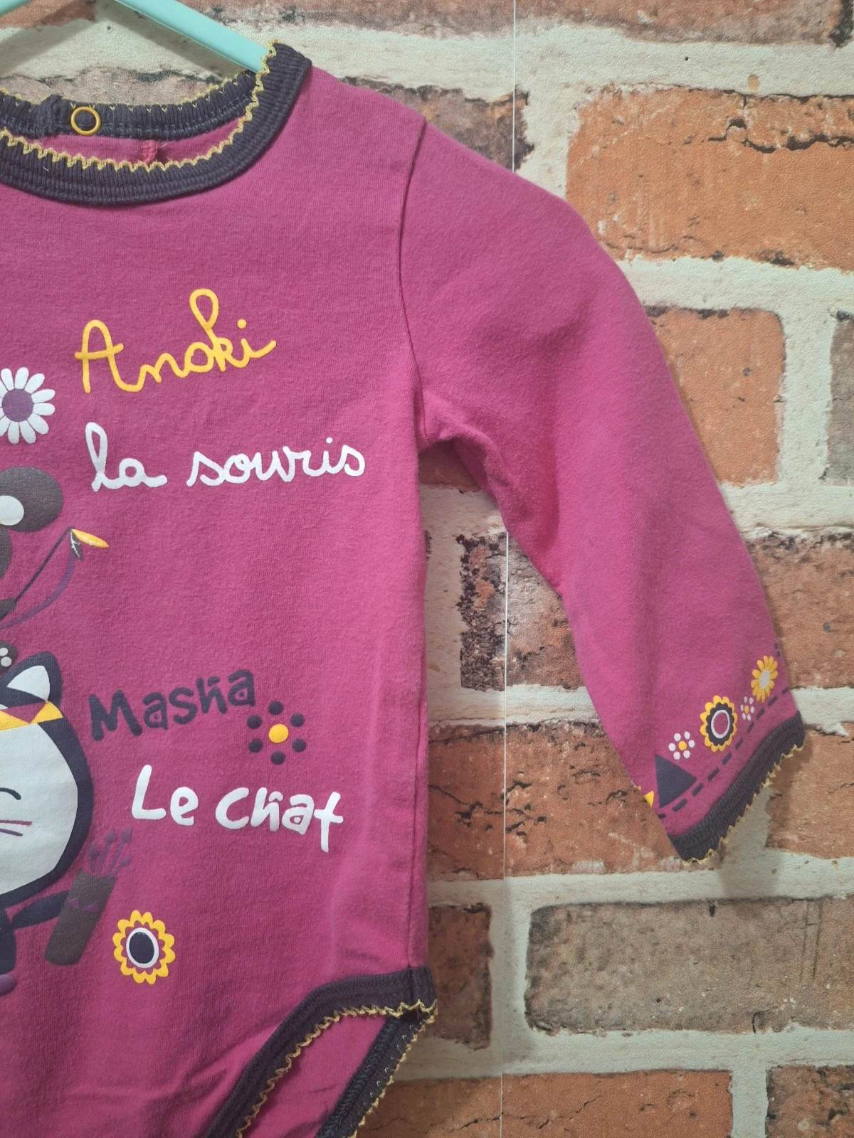 Bodies fille Taille 9 mois – Petit Béguin – taille 6-9 mois / 68 cm 4