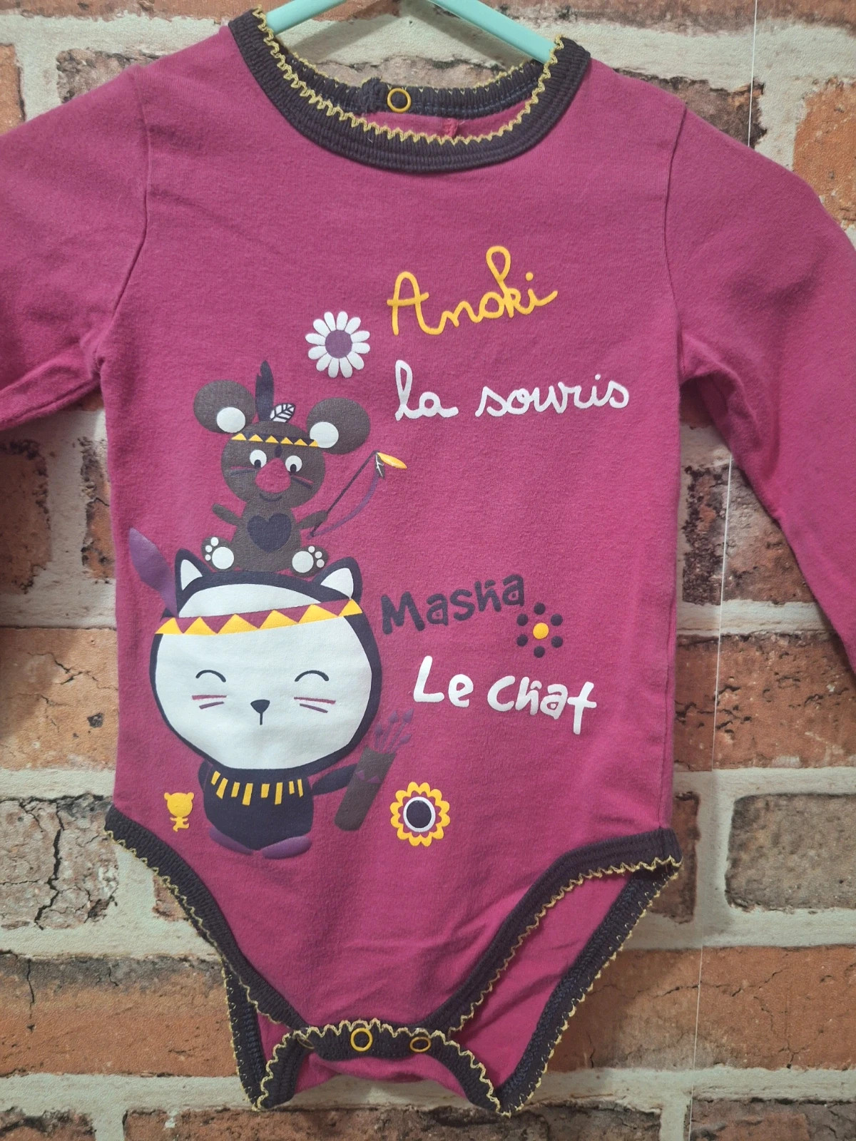 Bodies fille Taille 9 mois – Petit Béguin – taille 6-9 mois / 68 cm 2