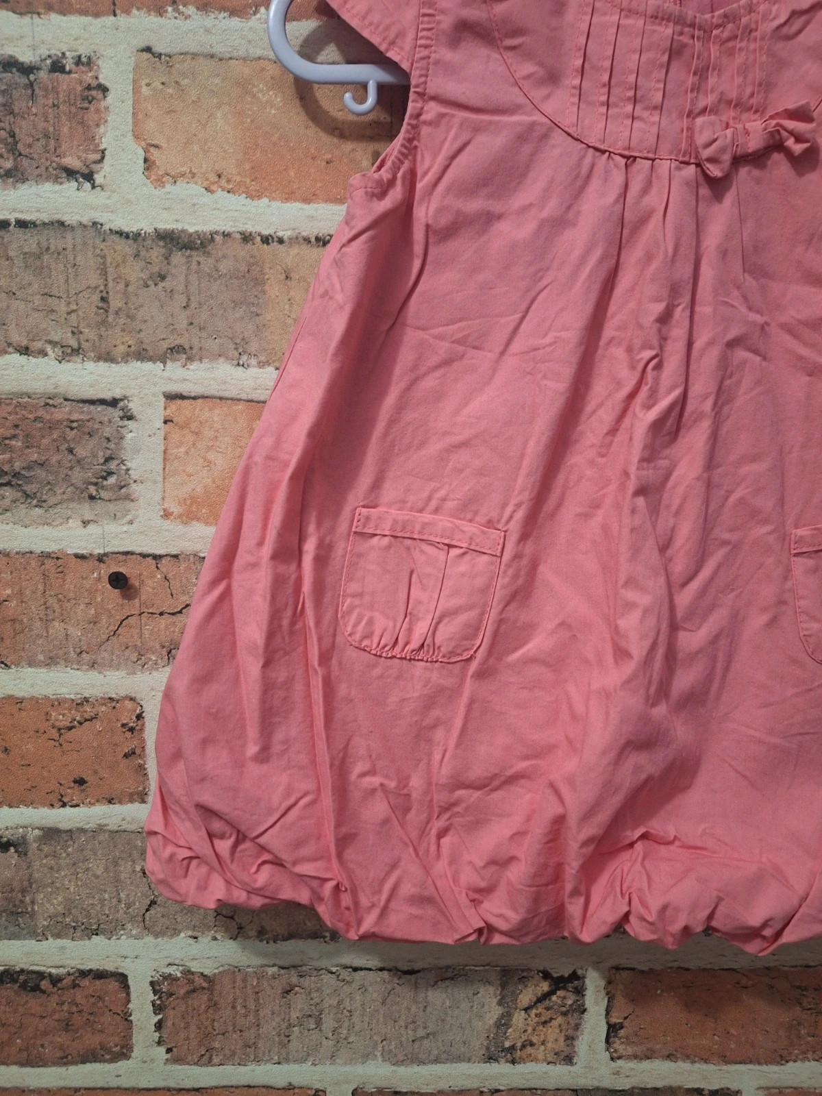 Robe fille 9 mois – Brioche – taille 6-9 mois / 68 cm 3