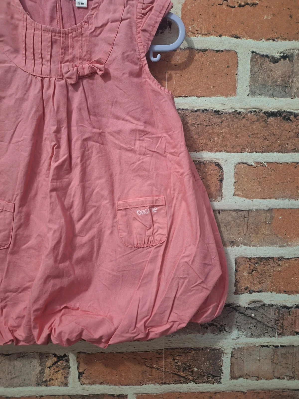 Robe fille 9 mois – Brioche – taille 6-9 mois / 68 cm 4