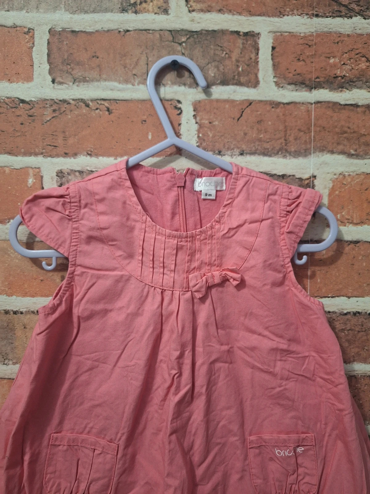 Robe fille 9 mois – Brioche – taille 6-9 mois / 68 cm 2