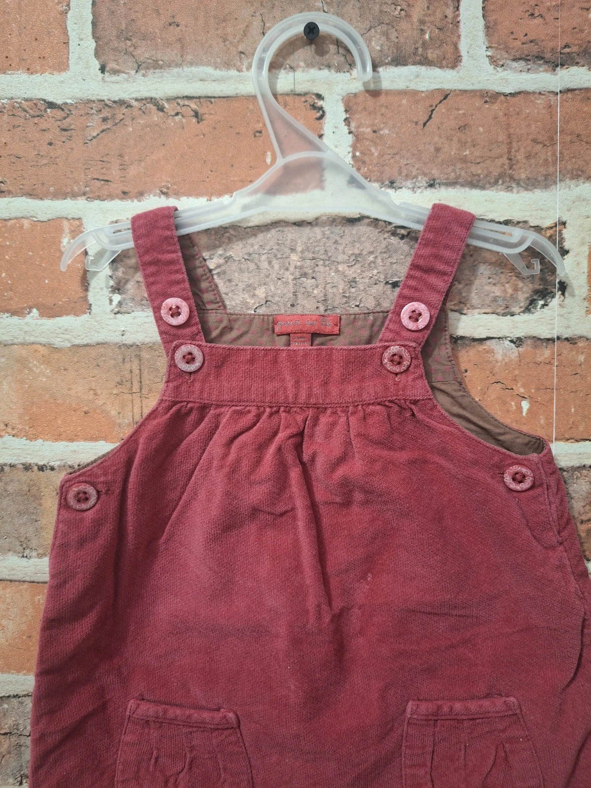 Robe fille Taille 12 mois – Grain de Blé – taille 9-12 mois / 74 cm 2