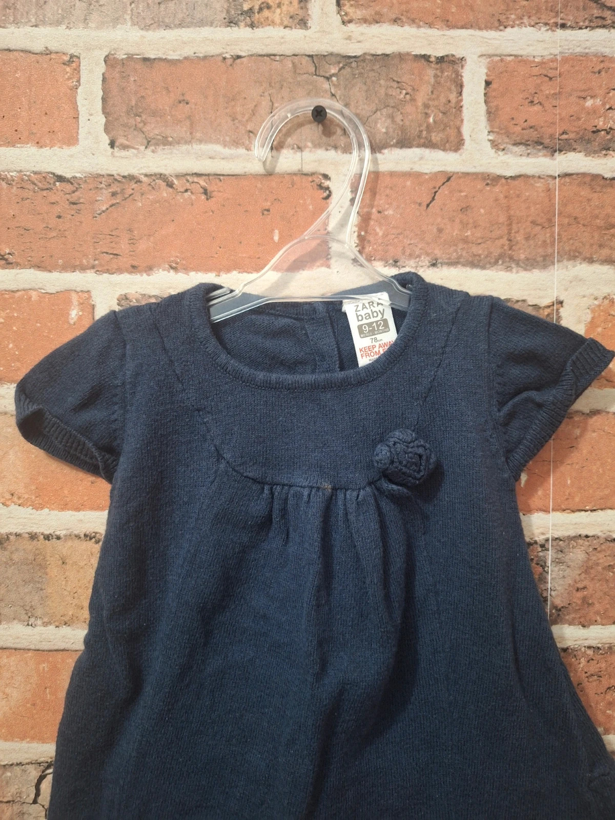 Robe fille Taille 12 mois – Zara Baby – taille 12-18 mois / 80 cm 2