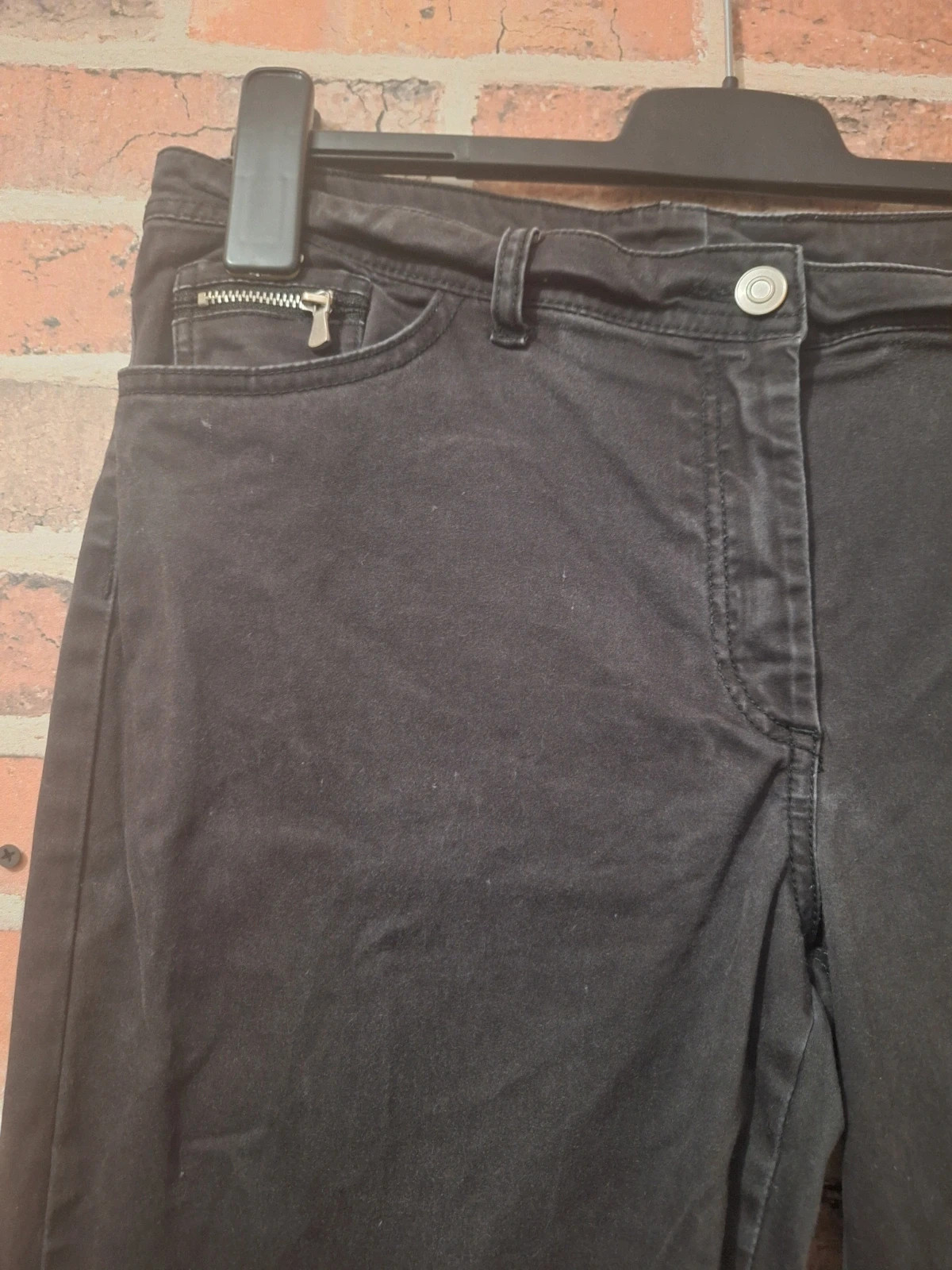 Jeans court femme Taille XL/42 – taille XL / 42 / 14 4