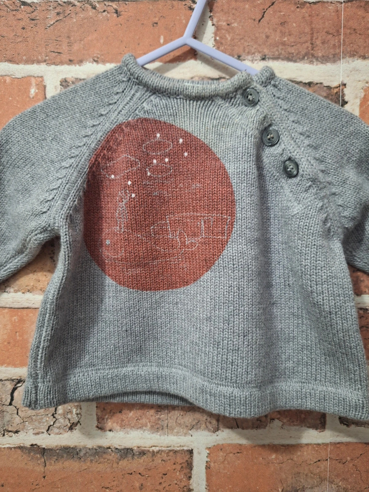 Pull garçon Taille 6 mois – Petit Bateau – taille 6-9 mois / 68 cm 2