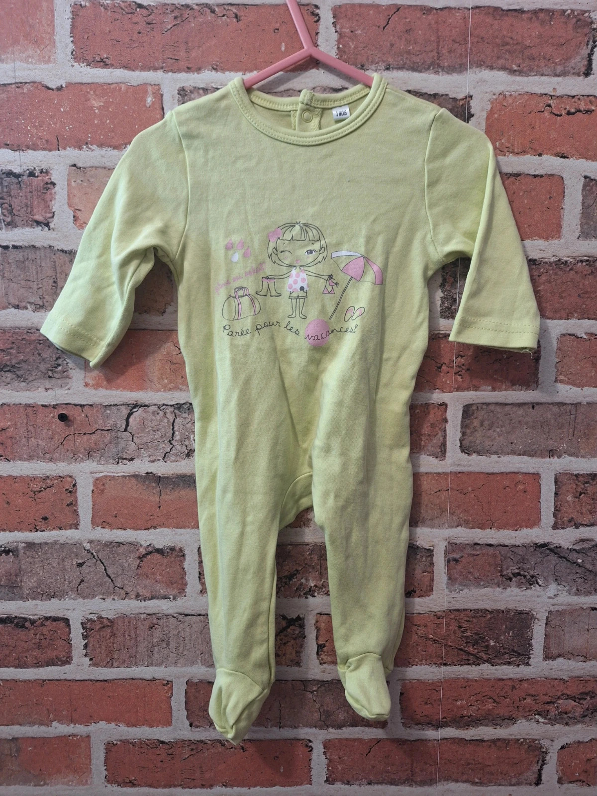 Pyjama fille taille 3 mois – taille 1-3 mois / 56 cm