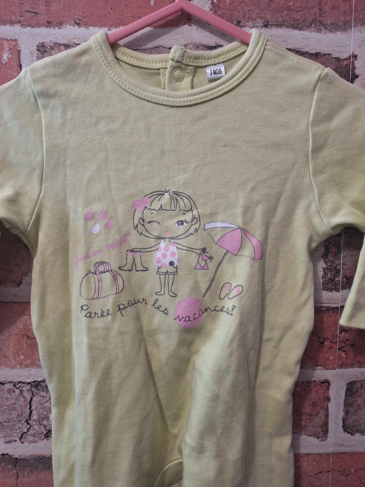 Pyjama fille taille 3 mois – taille 1-3 mois / 56 cm 3
