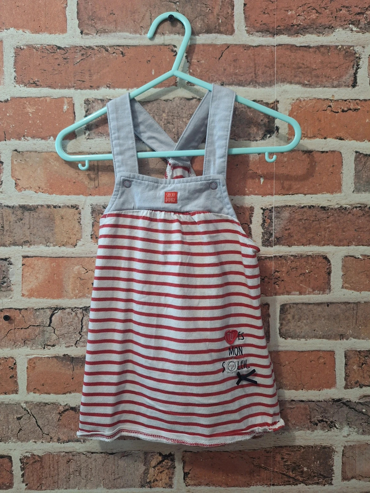 Robe fille Taille 9 mois – Sucre d'Orge – taille 6-9 mois / 68 cm