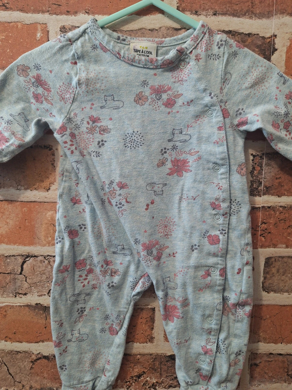 Pyjama fille Taille 3 mois – Tape à l'œil – taille 1-3 mois / 56 cm 2