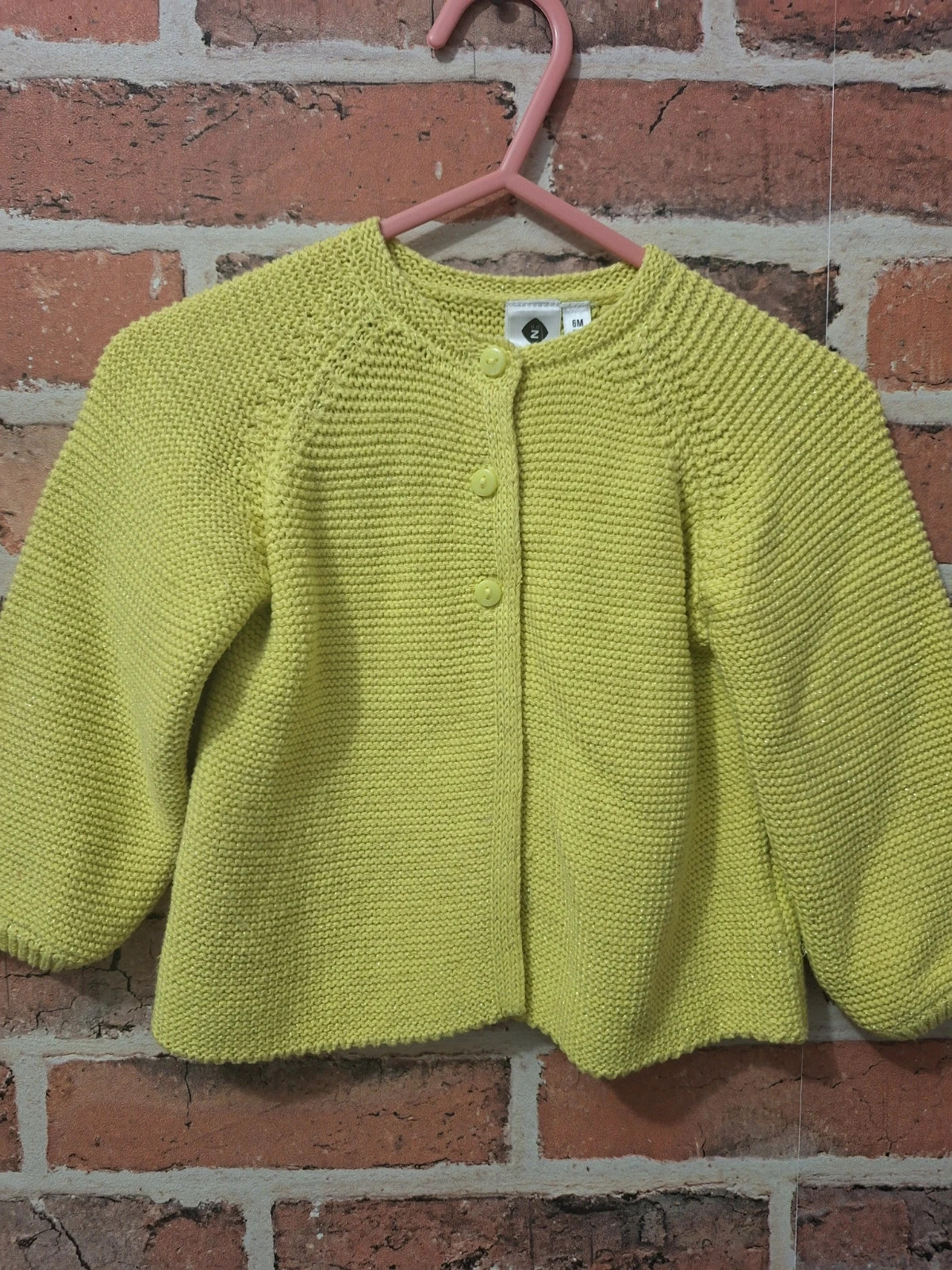 Gilet fille taille 6 mois – Grain de Blé – taille 6-9 mois / 68 cm 2