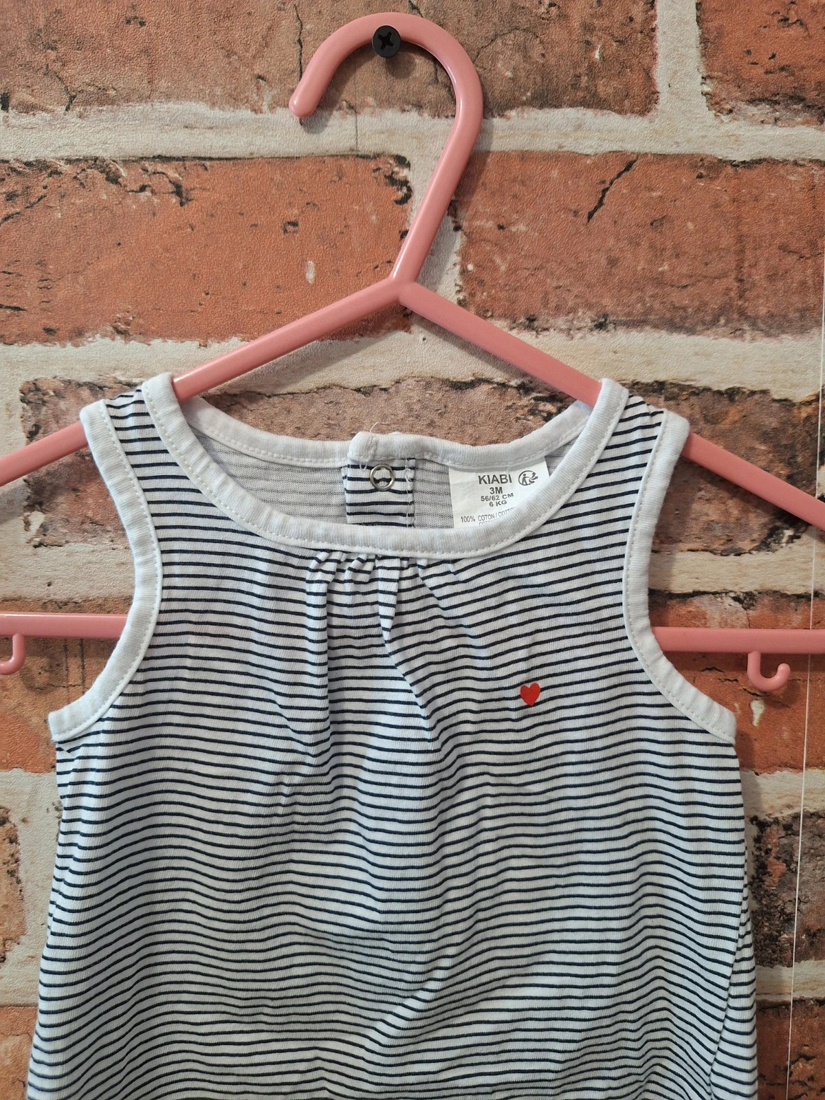 Débardeur fille Taille 3 mois – Kiabi – taille 3-6 mois / 62 cm 2