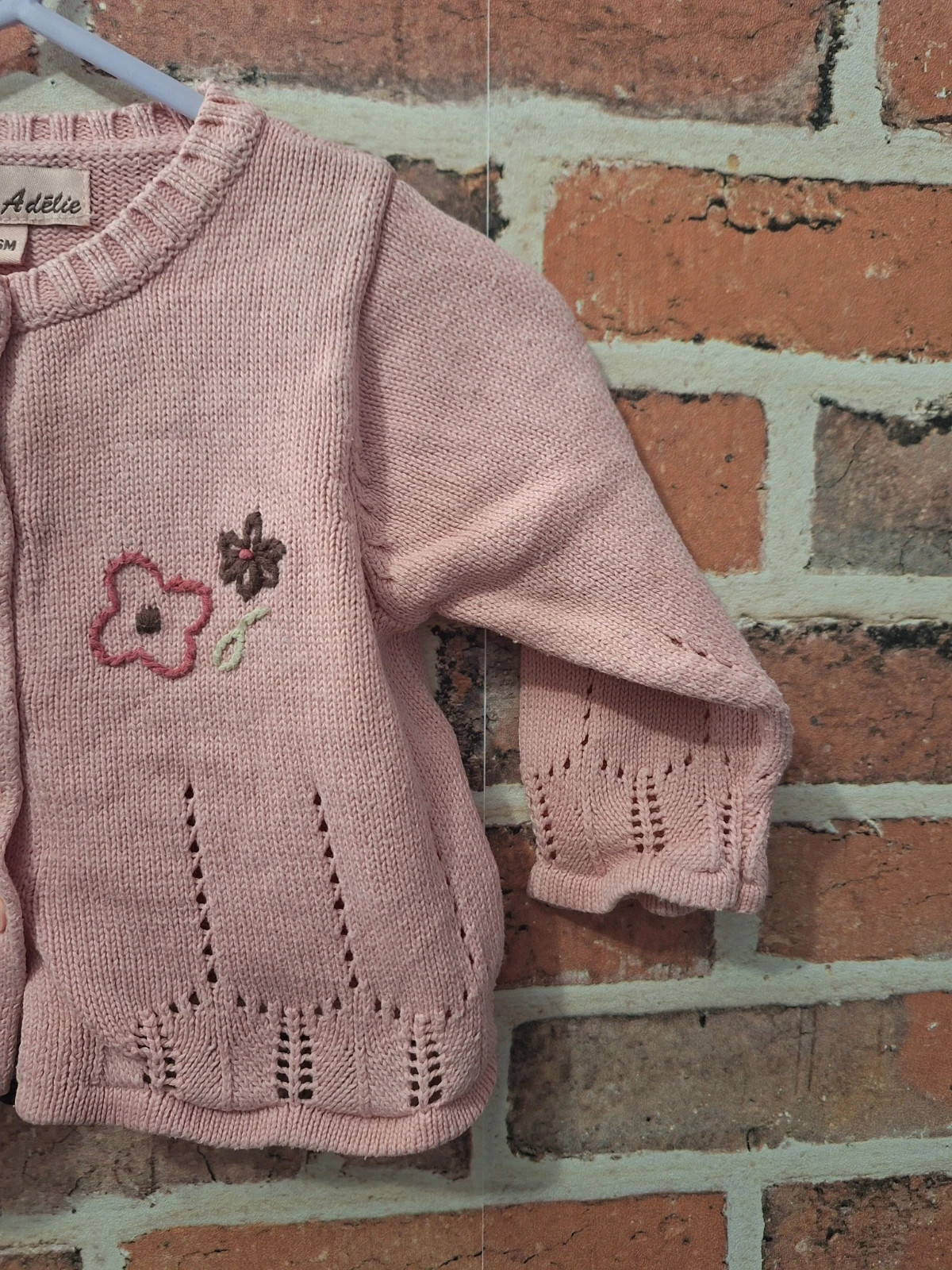 Gilet fille Taille 6 mois – Mini adelie – taille 3-6 mois / 62 cm 4