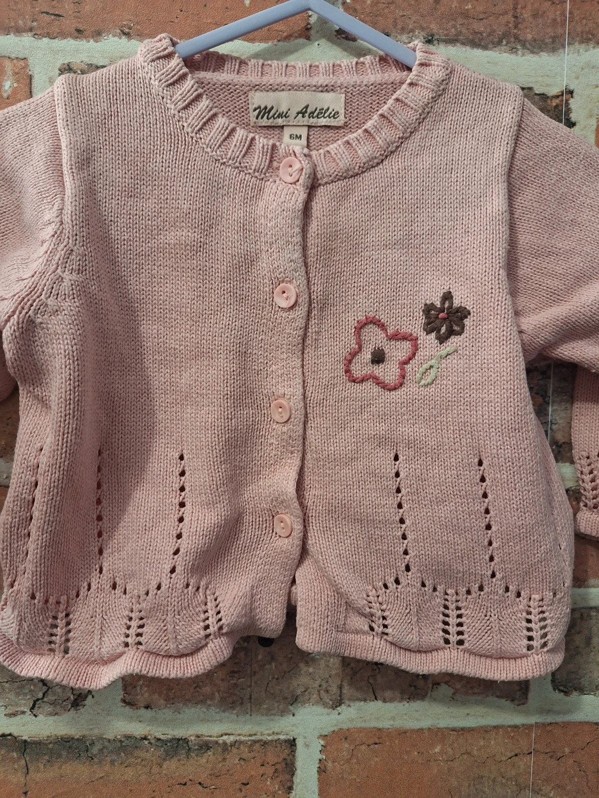 Gilet fille Taille 6 mois – Mini adelie – taille 3-6 mois / 62 cm 2