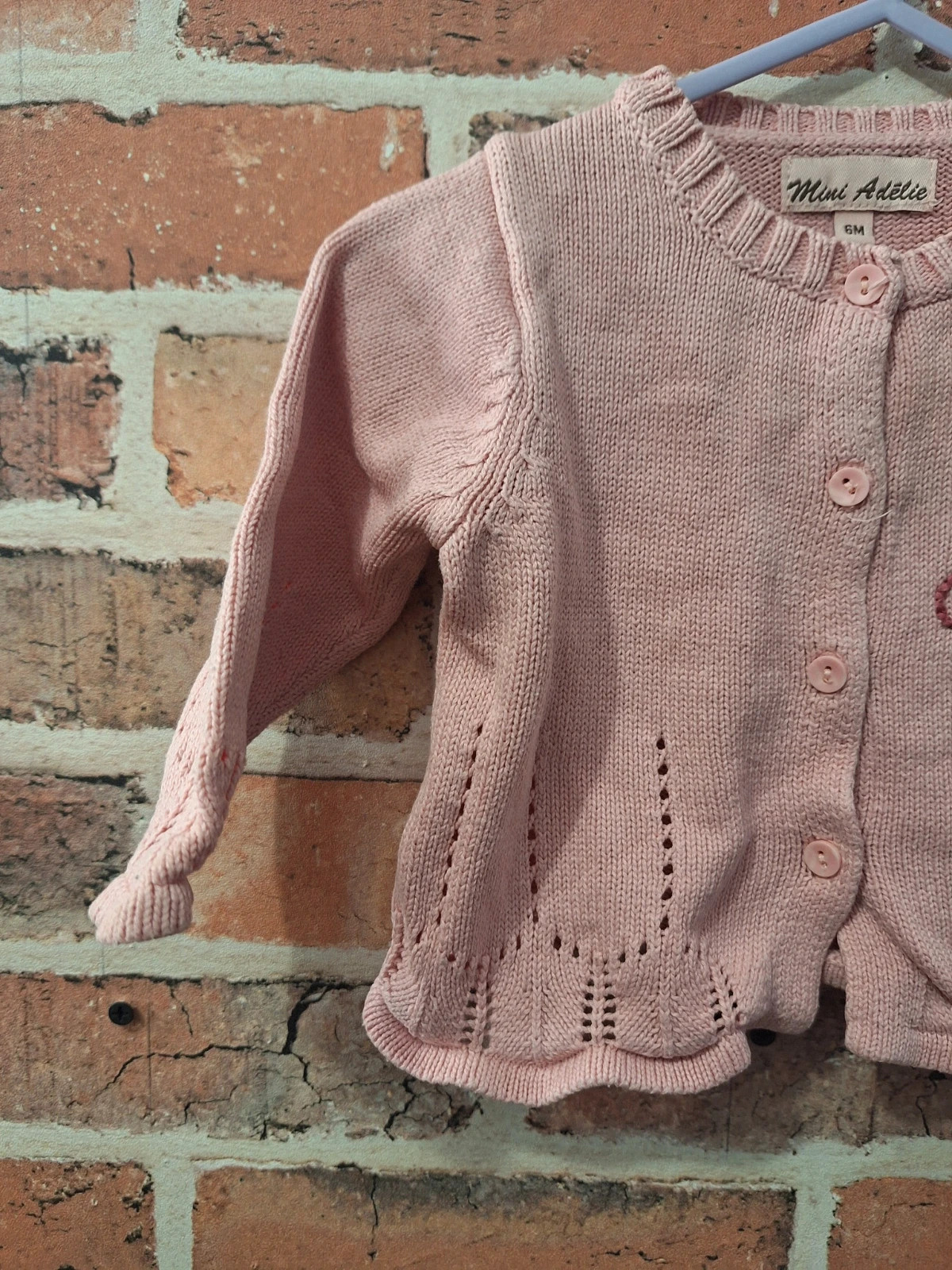 Gilet fille Taille 6 mois – Mini adelie – taille 3-6 mois / 62 cm 3