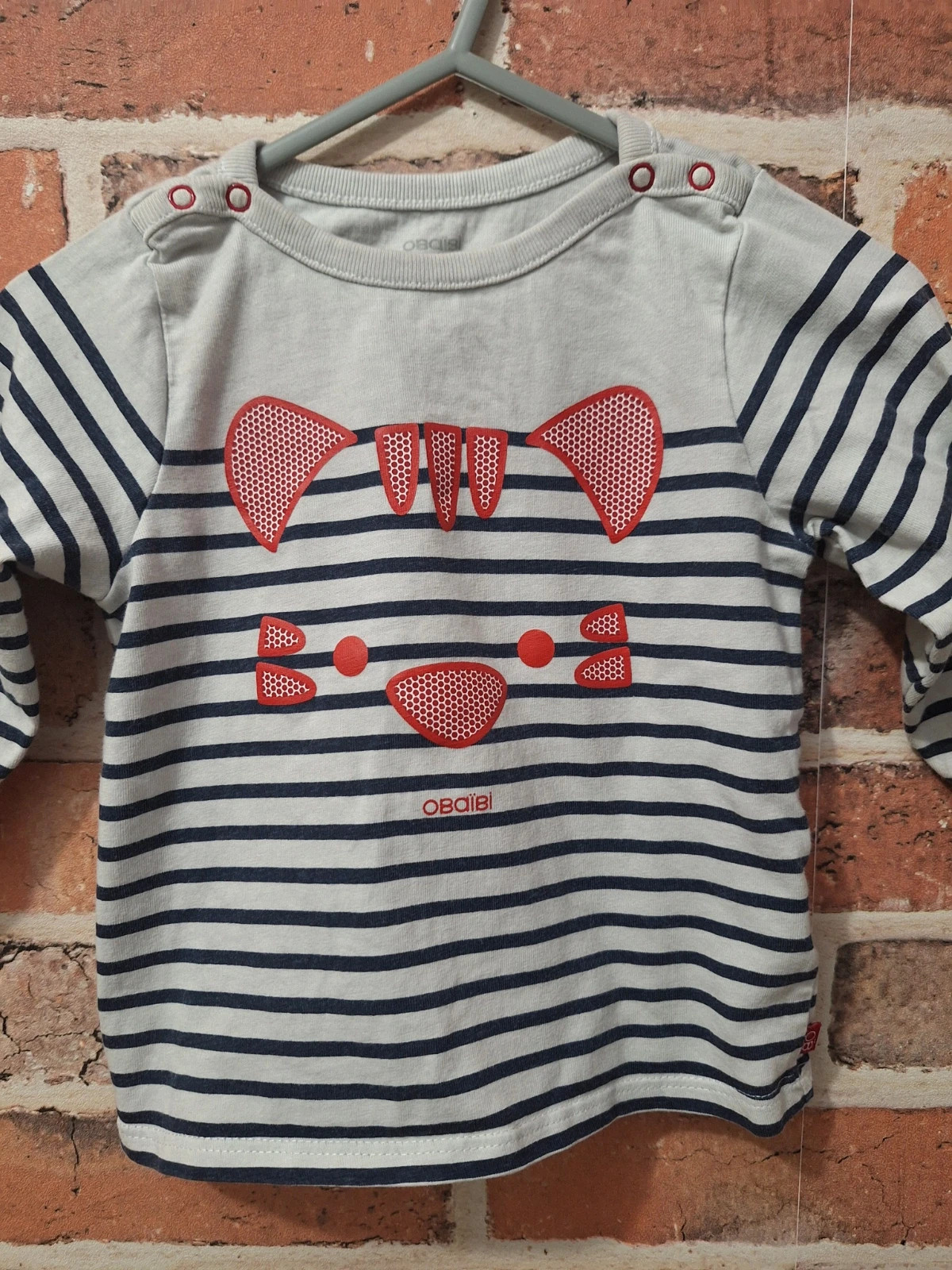 Maillot fille 12 mois – Obaïbi – taille 9-12 mois / 74 cm 2
