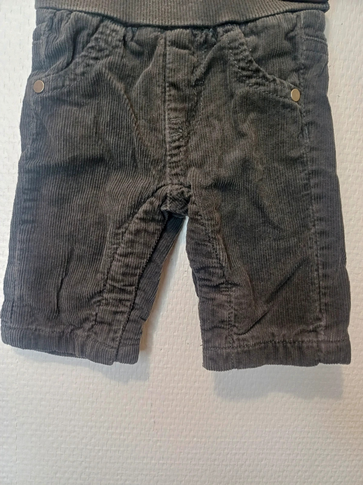 Lot de 3 pantalon garçon 1 mois – taille Jusqu'à 1 mois / 50 cm 3