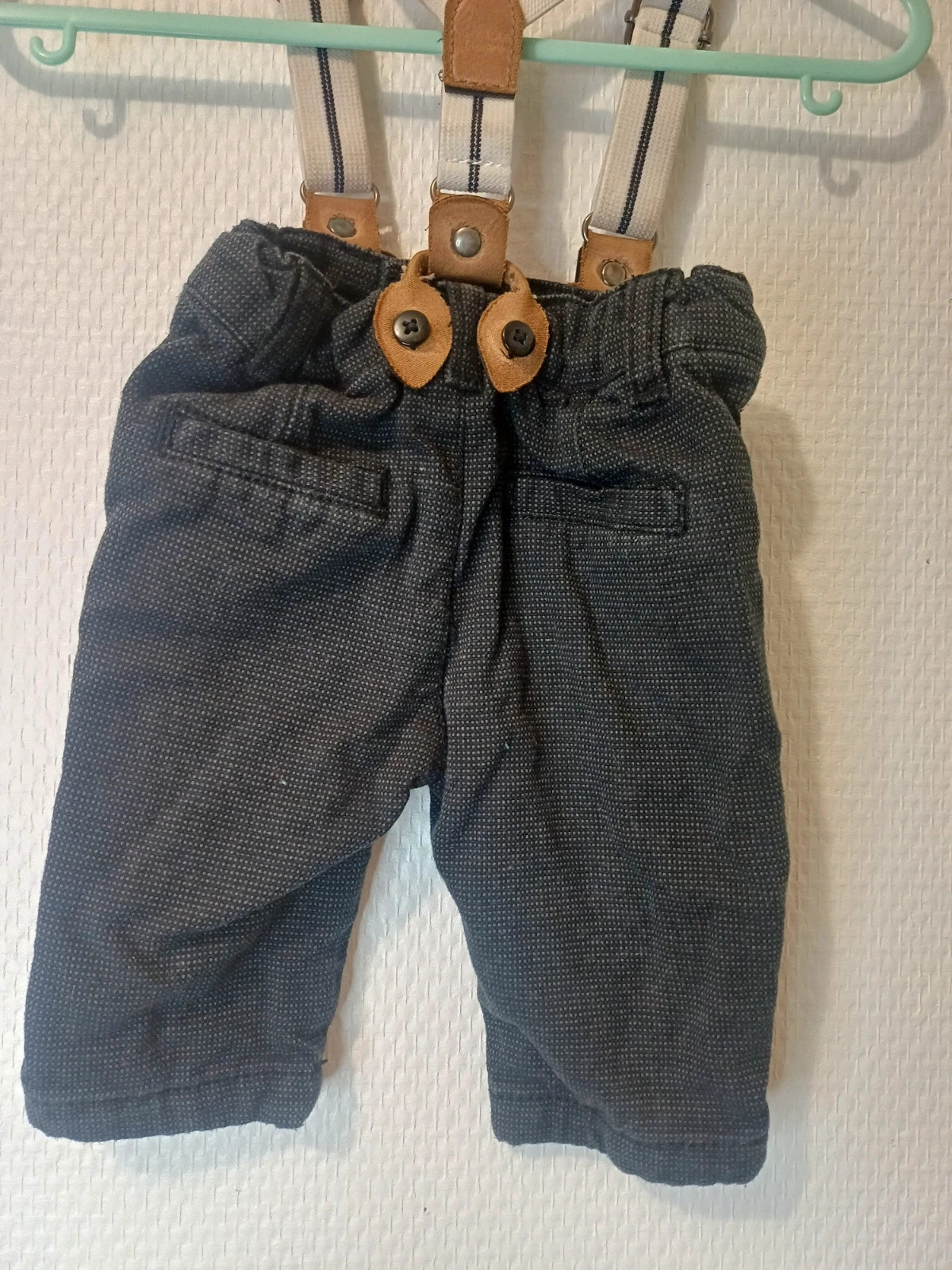 Pantalon salopette garçon 1 mois – Kiabi – taille Jusqu'à 1 mois / 50 cm 5