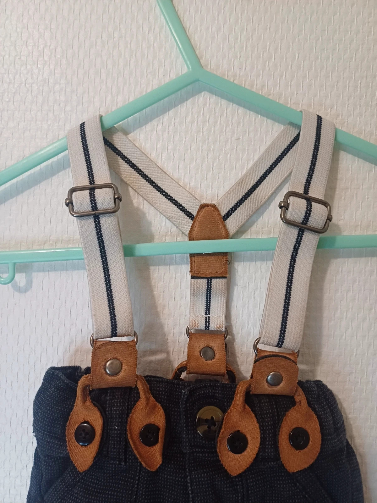 Pantalon salopette garçon 1 mois – Kiabi – taille Jusqu'à 1 mois / 50 cm 3