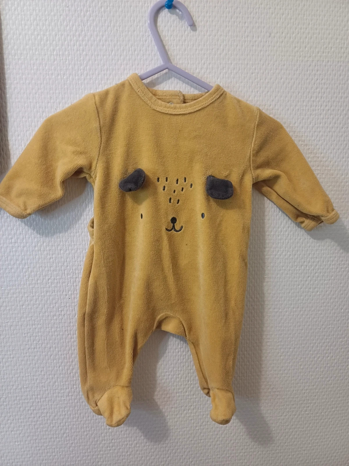 Lot de 3 pyjama garcon 1 mois – taille Jusqu'à 1 mois / 50 cm 4