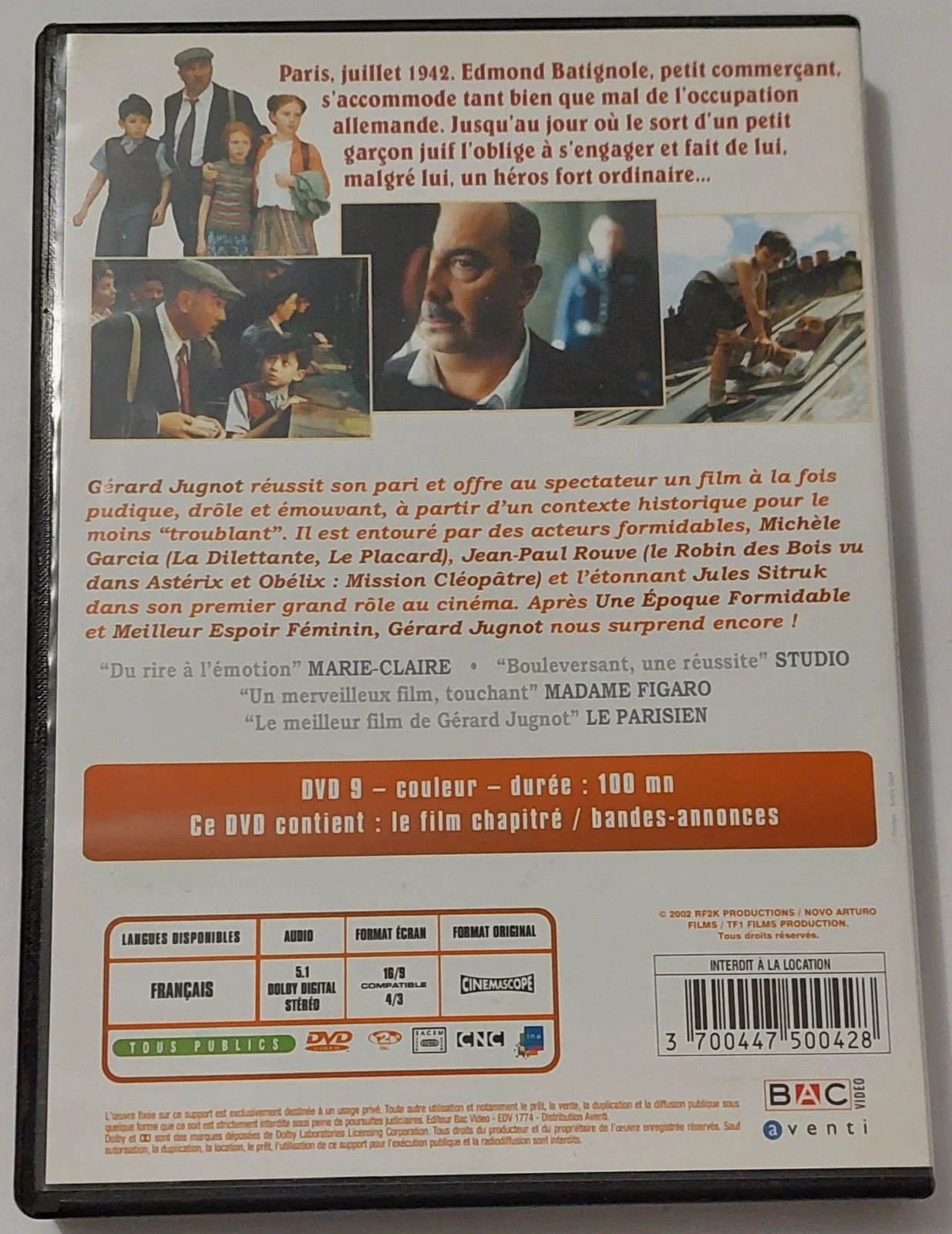 Dvd monsieur batignole 2