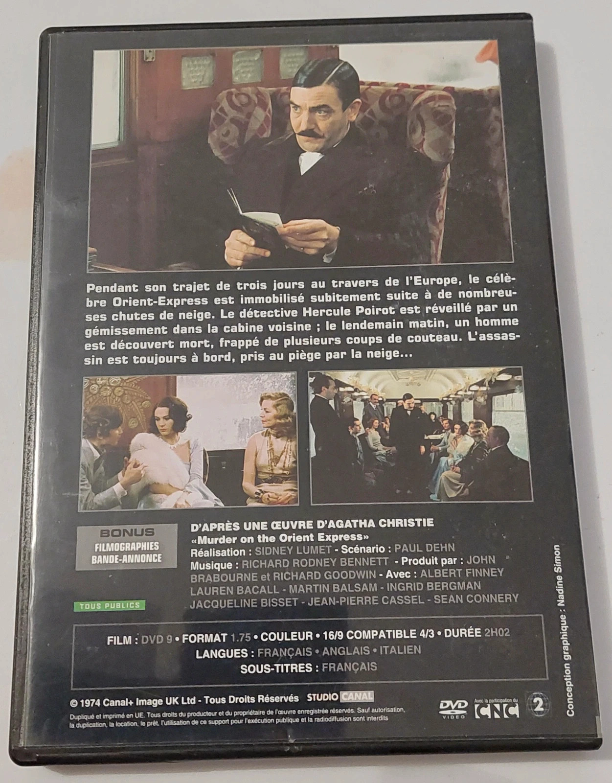 Dvd le crime de lorient express 2