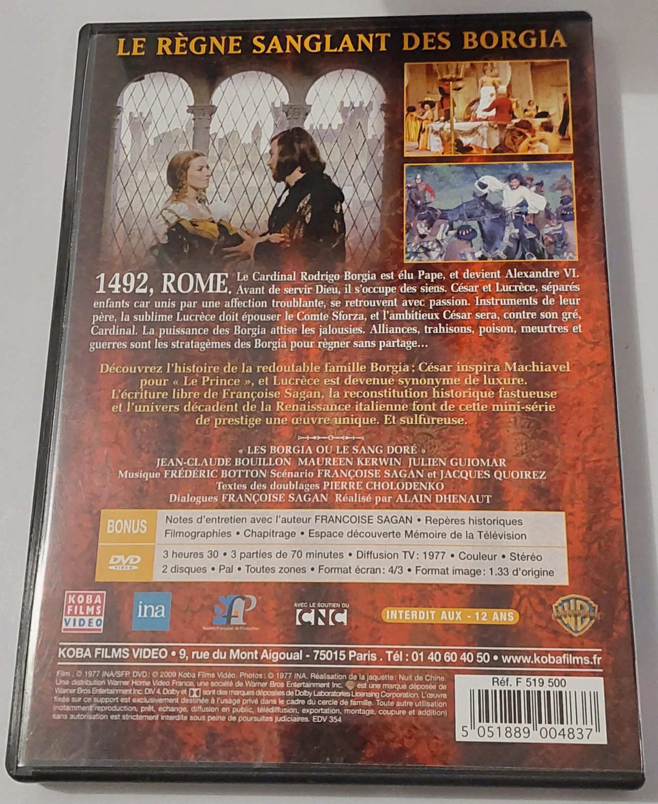 Dvd les borgia 2