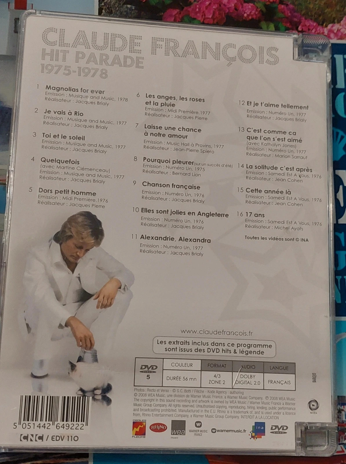 Dvd claude francois 2