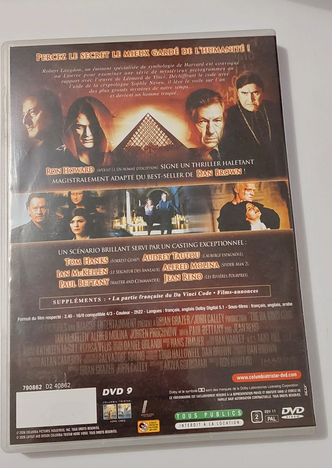 Dvd da vinci code 2