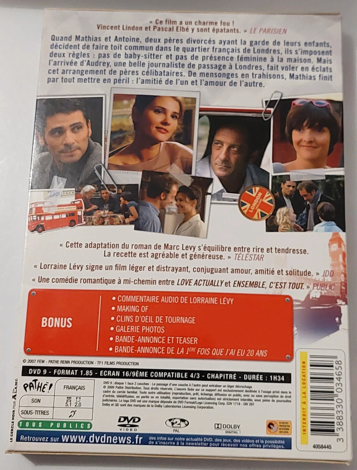 Dvd mes amis mes amours 2
