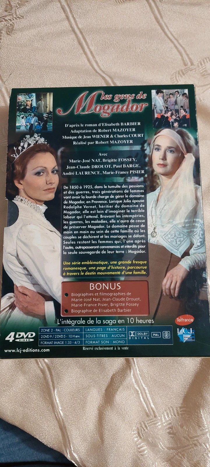 Coffret 4 dvd les gens de mogador 2