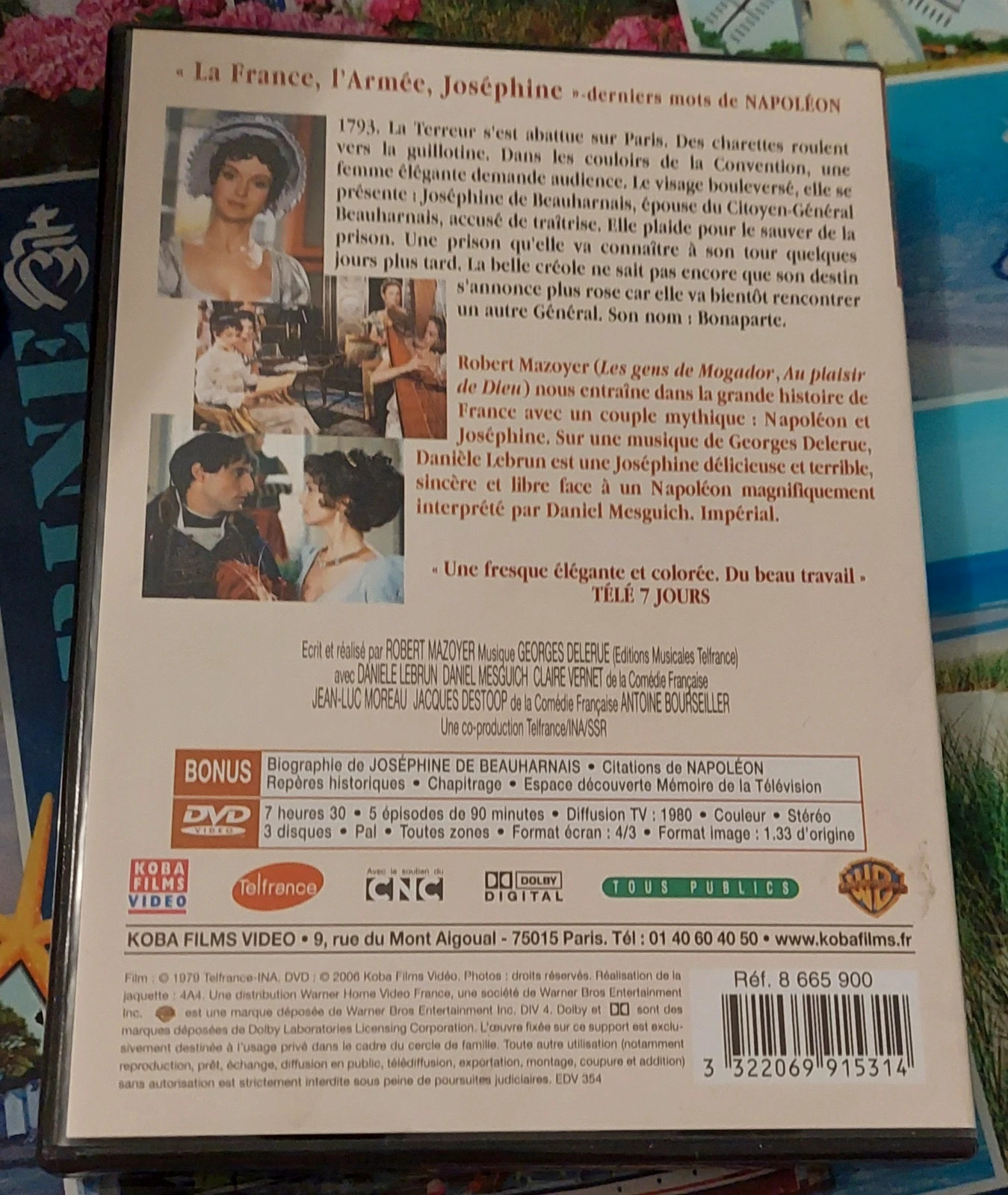 Dvd josephine ou la comedie des.ambitions 2