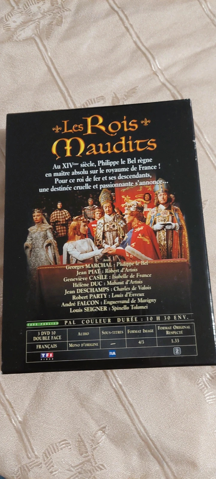 Coffret 3 dvd les rois maudits 2