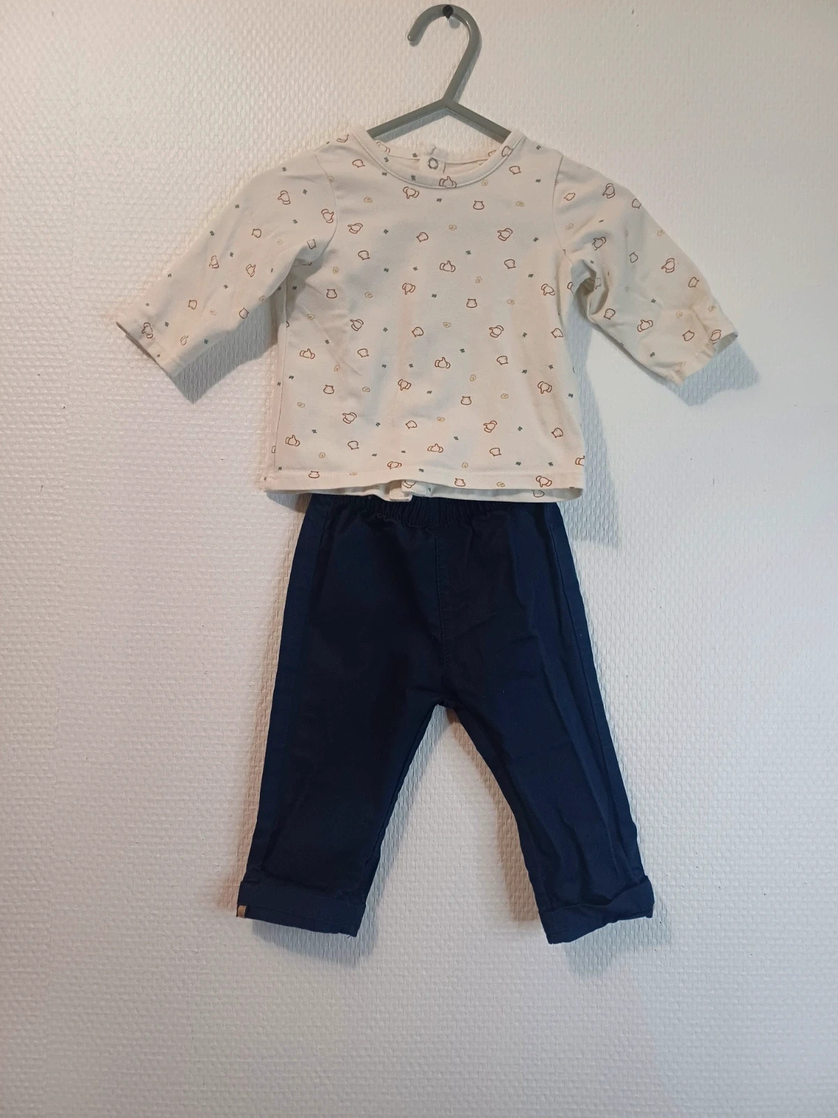 Ensemble 3 mois – taille 1-3 mois / 56 cm