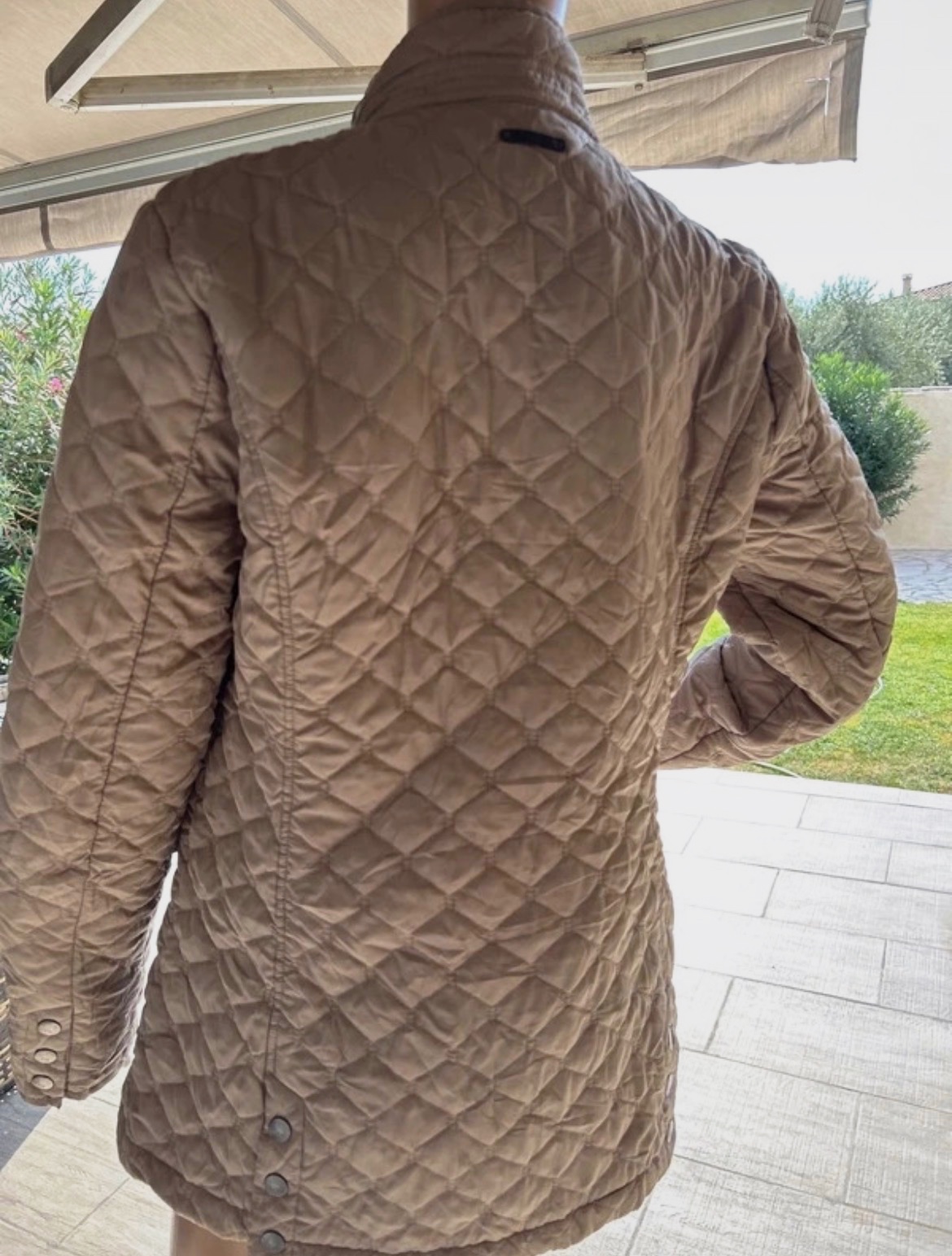 Veste matelassée beige Tommy Hilfiger taille M